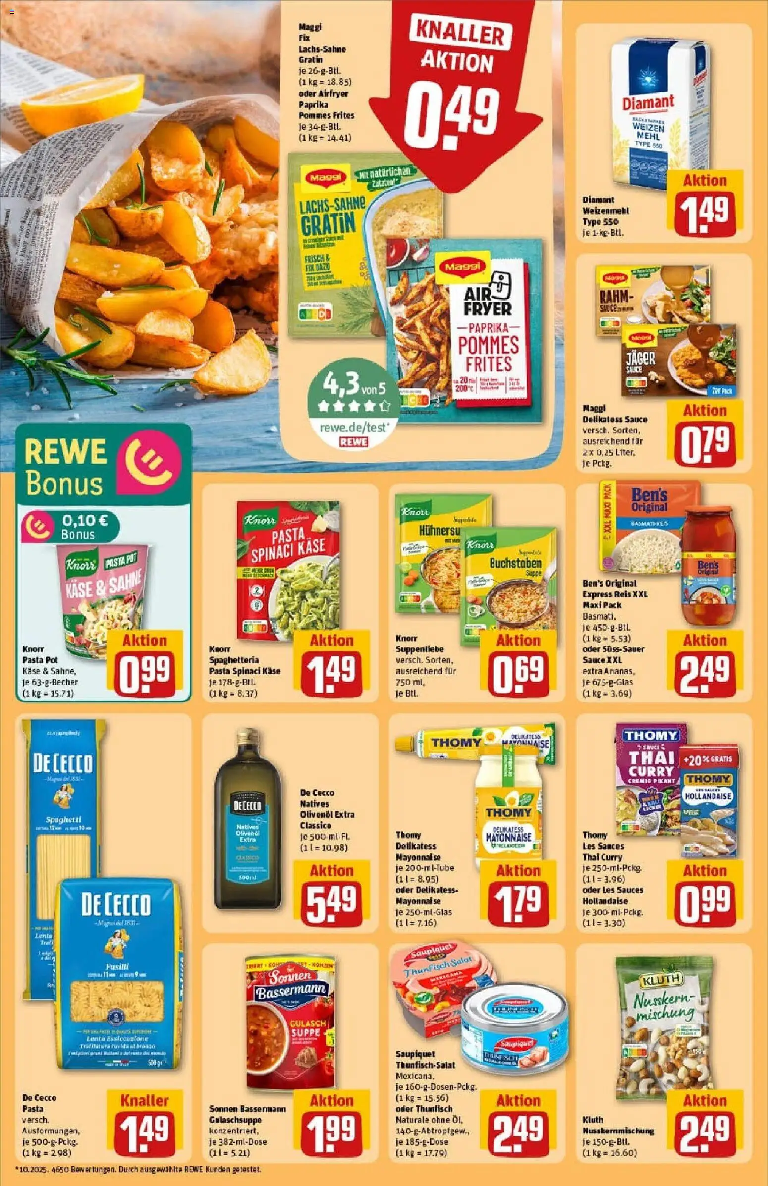 Rewe prospekt Diez	 – gültig ab 26.10.2025 | Seite: 26 | Produkte: Maggi, Weizenmehl, Maggi fix, Reis