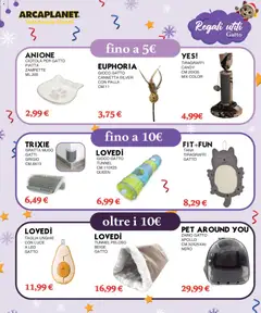 Anteprima del volantino Volantino Arcaplanet	 valido a partire dal 15.12.2025 | Pagina: 21 | Prodotti: Tiragraffi, Zaino, Gioco, Ciotola