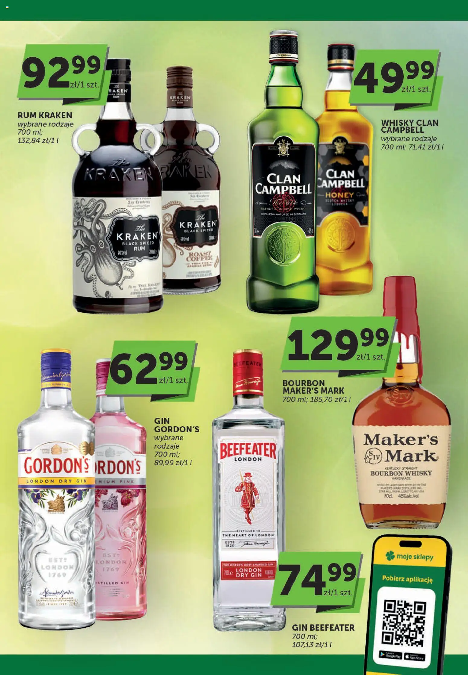 Euro Sklep gazetka - Katalog alkoholowy od 16.04.2026 | Strona: 4 | Produkty: Bourbon, Rum, Gin, Whisky