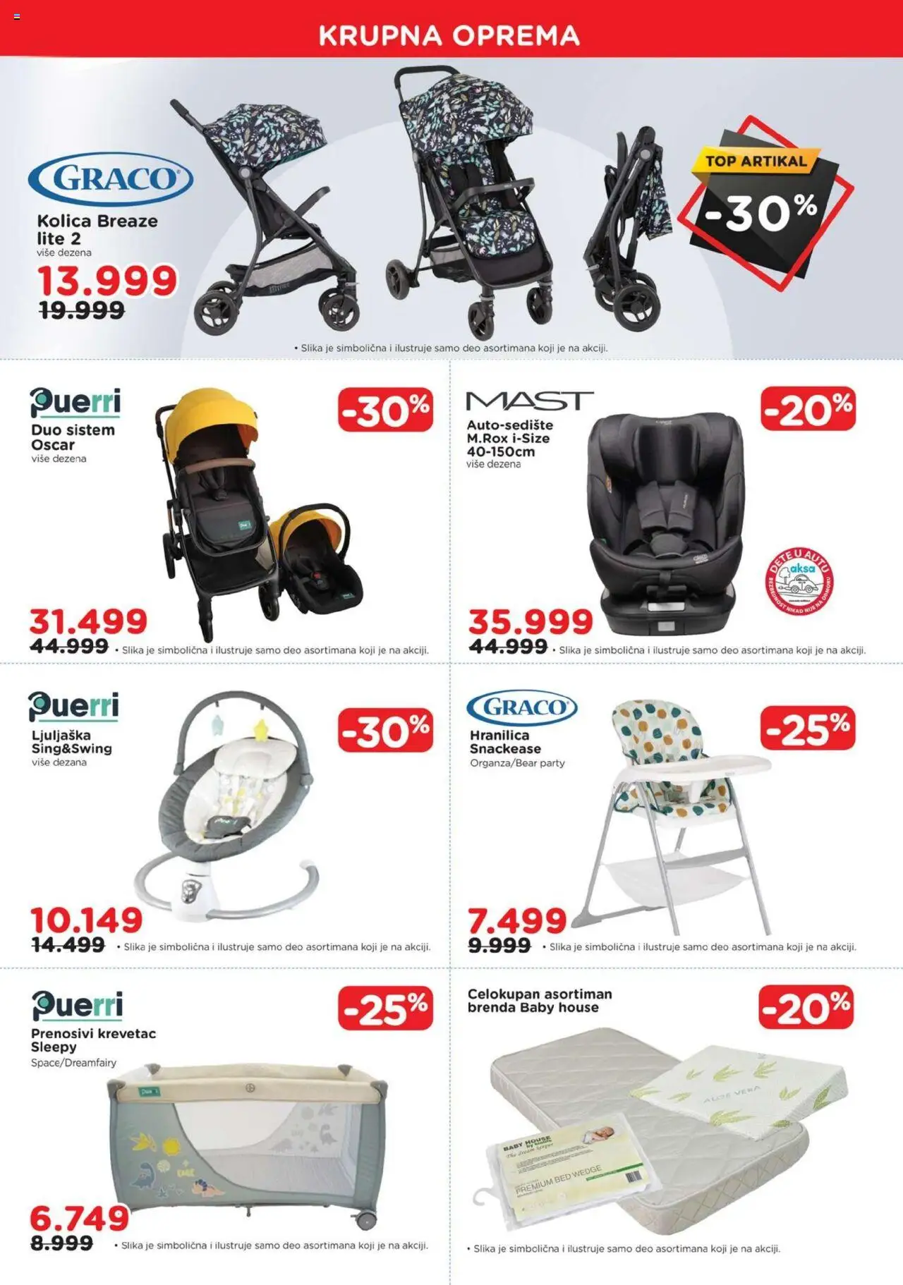 Aksa katalog - važi od 10.10.2025 | Strana: 4 | Proizvode: Mast, Kolica, Ljuljaška