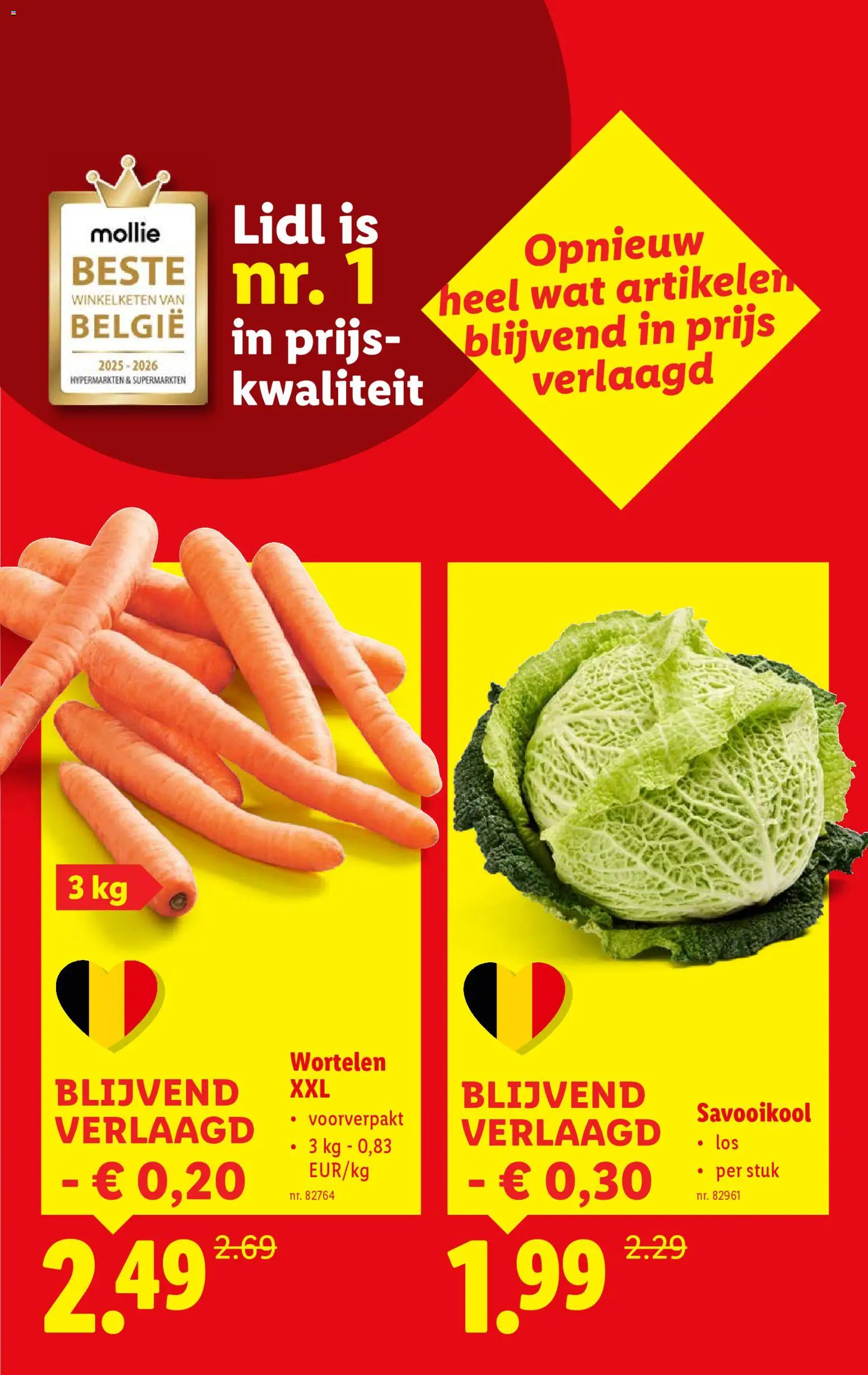 {H1} | Pagina: 2 | Producten: Wortelen