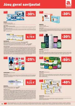 Apotheka leidinys galioja nuo 01.10.2025 | Puslapis: 8 | Prekių: Tv, Guminukai