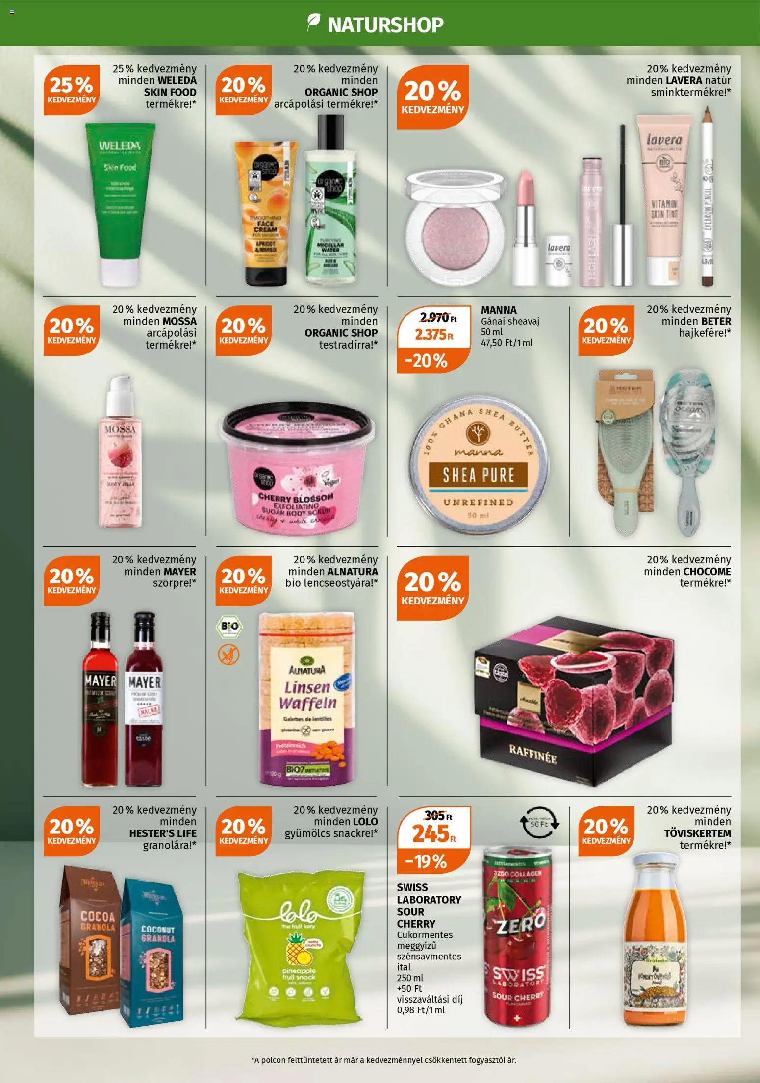 Müller akciós ujság - amely érvényes a következő dátumtól: 20.04.2026 | Oldal: 4 | Termékek: Gyümölcs, Body, Granola