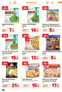 Ofertele Carrefour valabile de la 14.01.2026 | Pagină: 15 | Produse: Lasagna, Vitrină, Lapte, Smântână