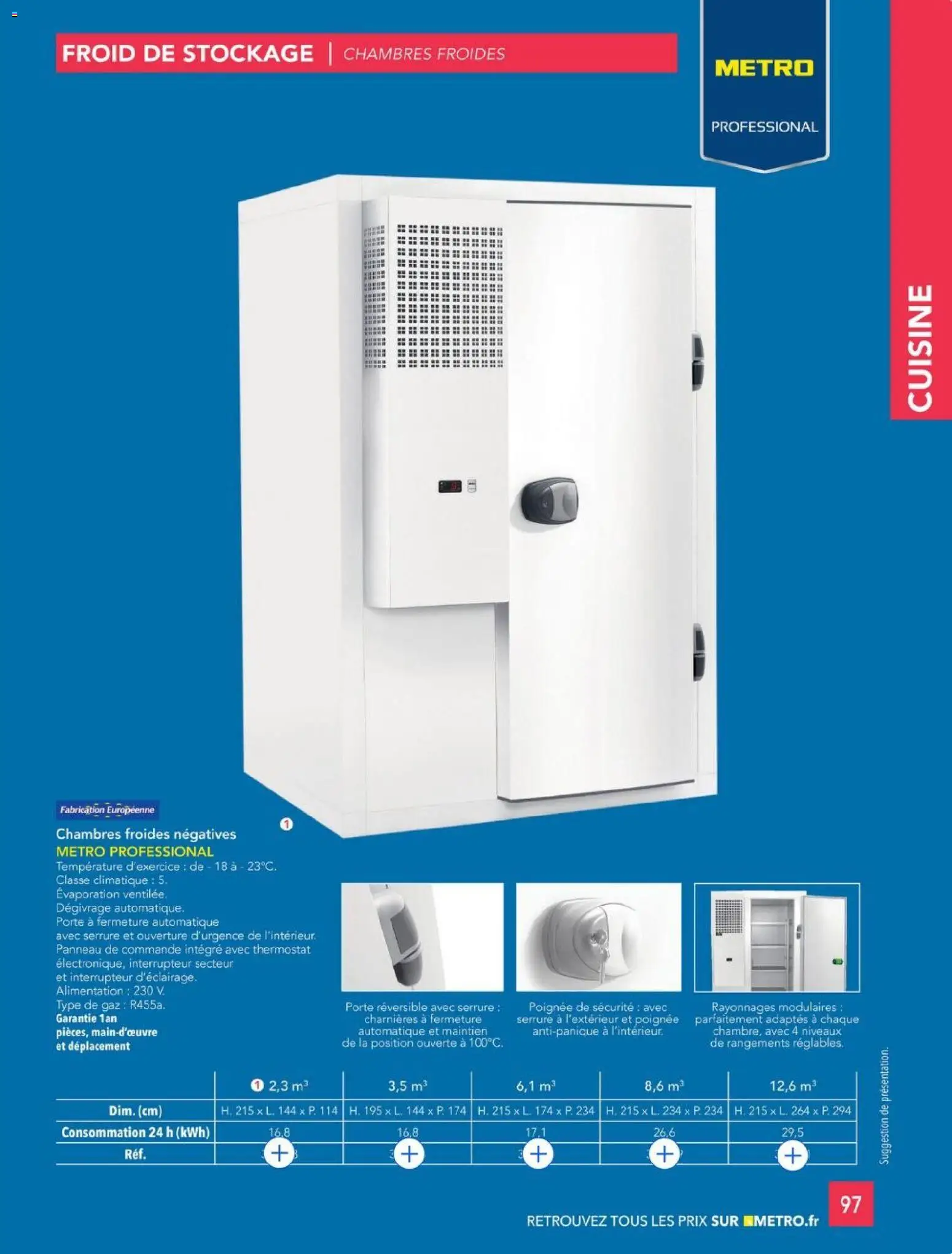 {H1} | Page: 97 | Produits: Interrupteur, Porte