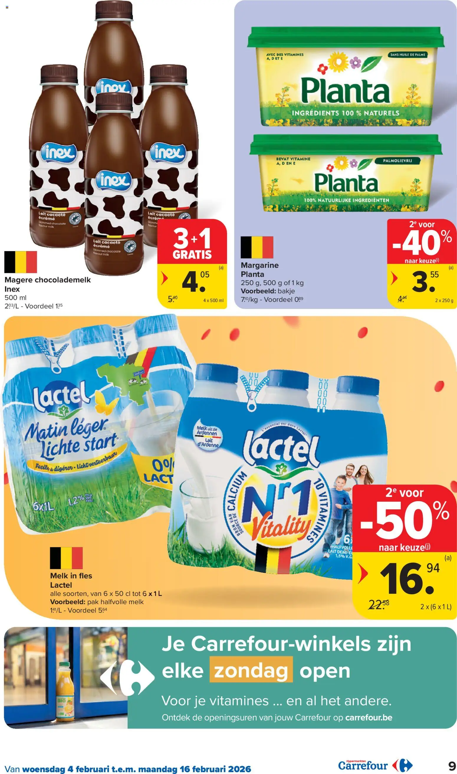 {H1} | Pagina: 9 | Producten: Fles, Halfvolle Melk, Melk