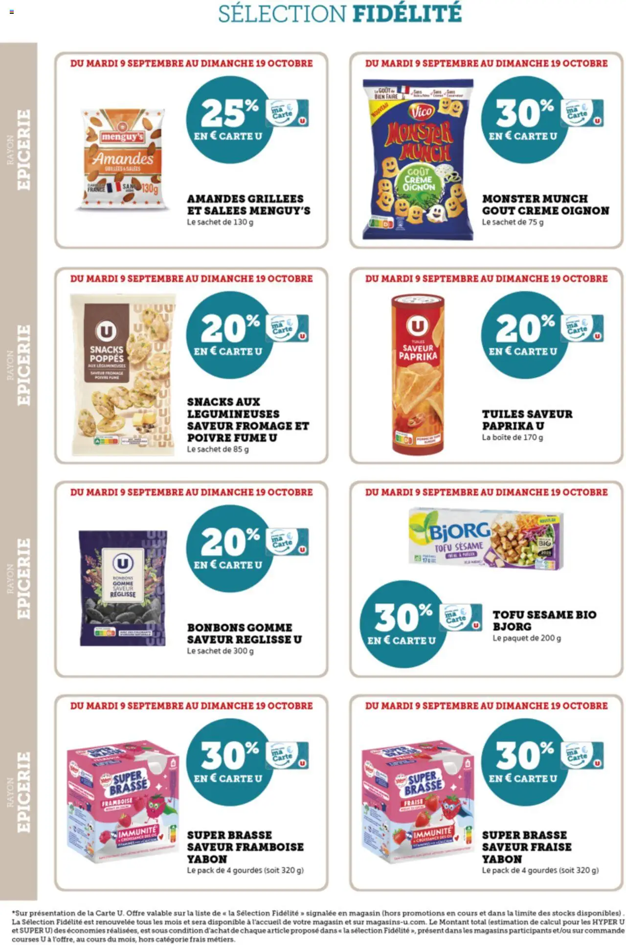  | Page: 18 | Produits: Framboise, Paprika, Fromage, Amandes