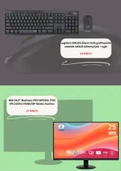 Best Byte akciós ujság - amely érvényes a következő dátumtól: 21.08.2025 | Oldal: 2 | Termékek: Monitor, Egér, Billentyűzet