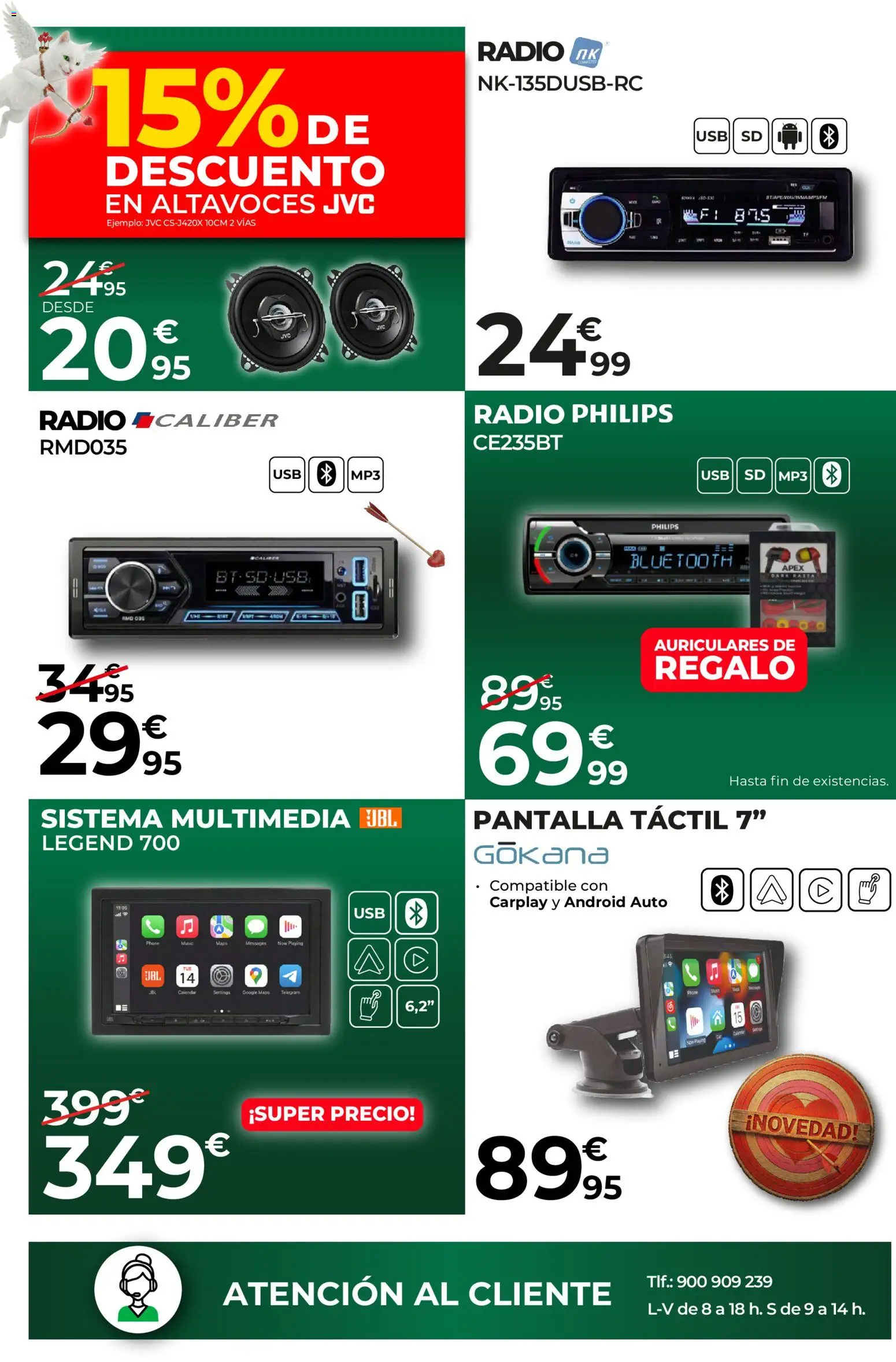 FeuVert folleto │ válido desde el 05.02.2026 | Página: 9 | Productos: Altavoces, Radio, Auriculares