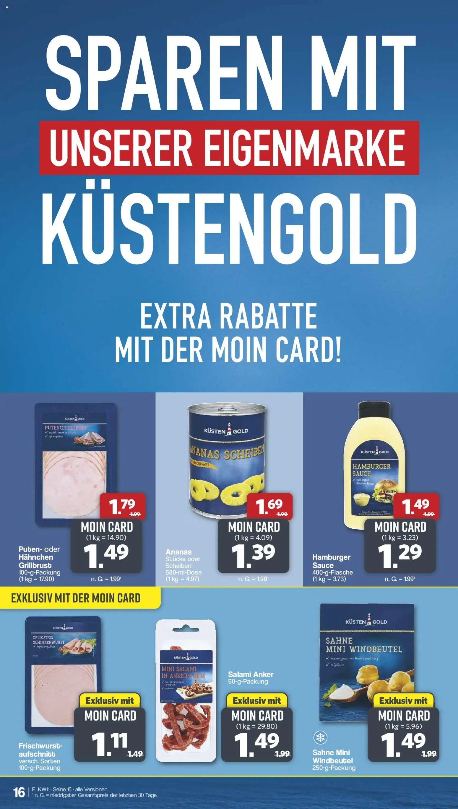 Famila Nordwest Prospekt 	 – gültig ab 09.03.2026 | Seite: 18 | Produkte: Hahnchen, Ananas, Salami, Sahne