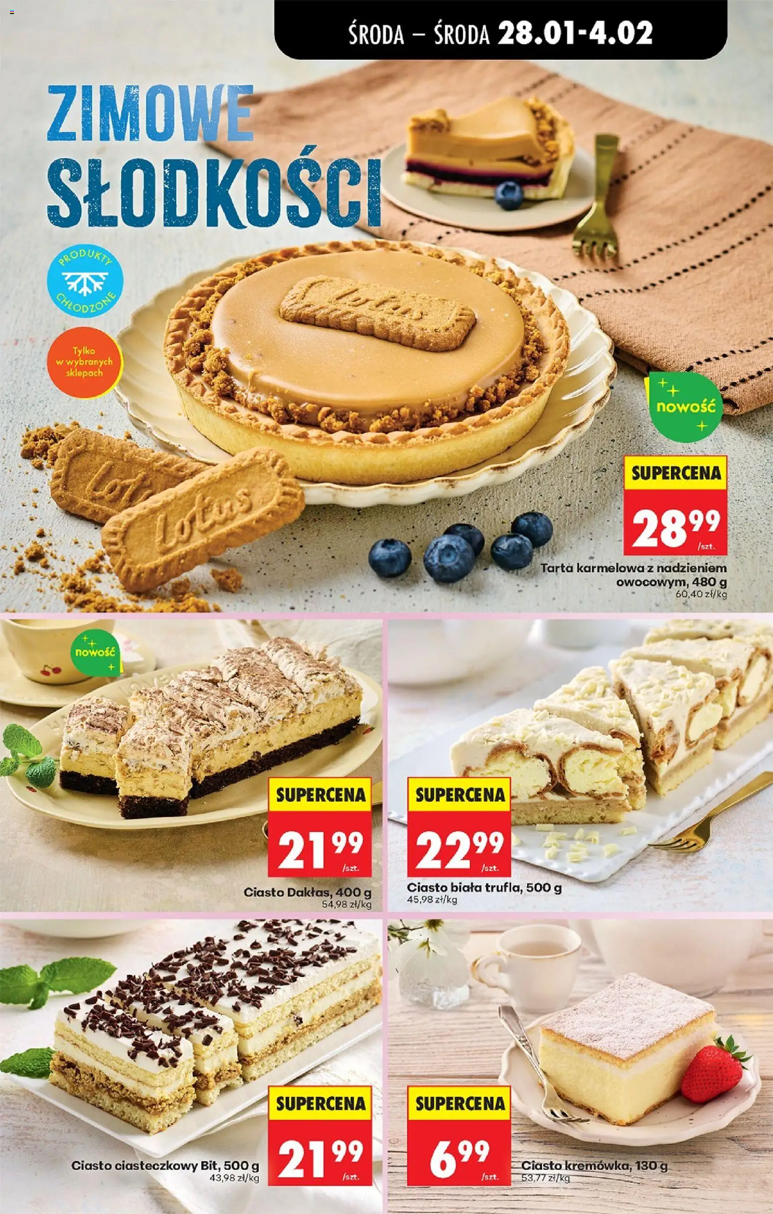 Biedronka gazetka - Oferta w tym tygodniu od 28.01.2026 | Strona: 49 | Produkty: Ciasto