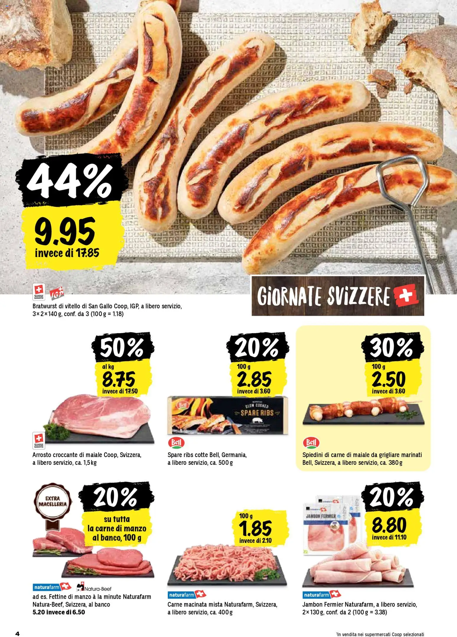 Coop aktionen IT – gültig ab 23.04.2026 | Seite: 4 | Produkte: Spare Ribs