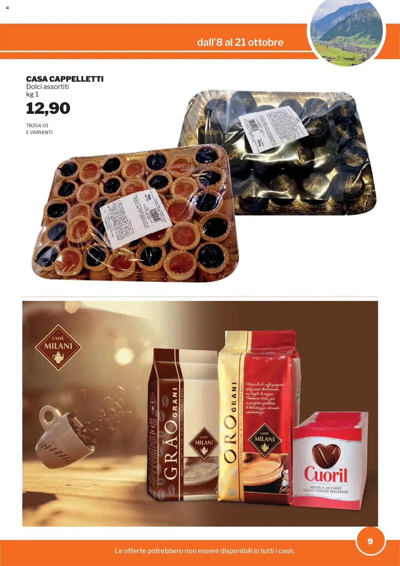 Volantino Sogegross del 08.10.2025 | Pagina: 9 | Prodotti: Caffè, Macinato
