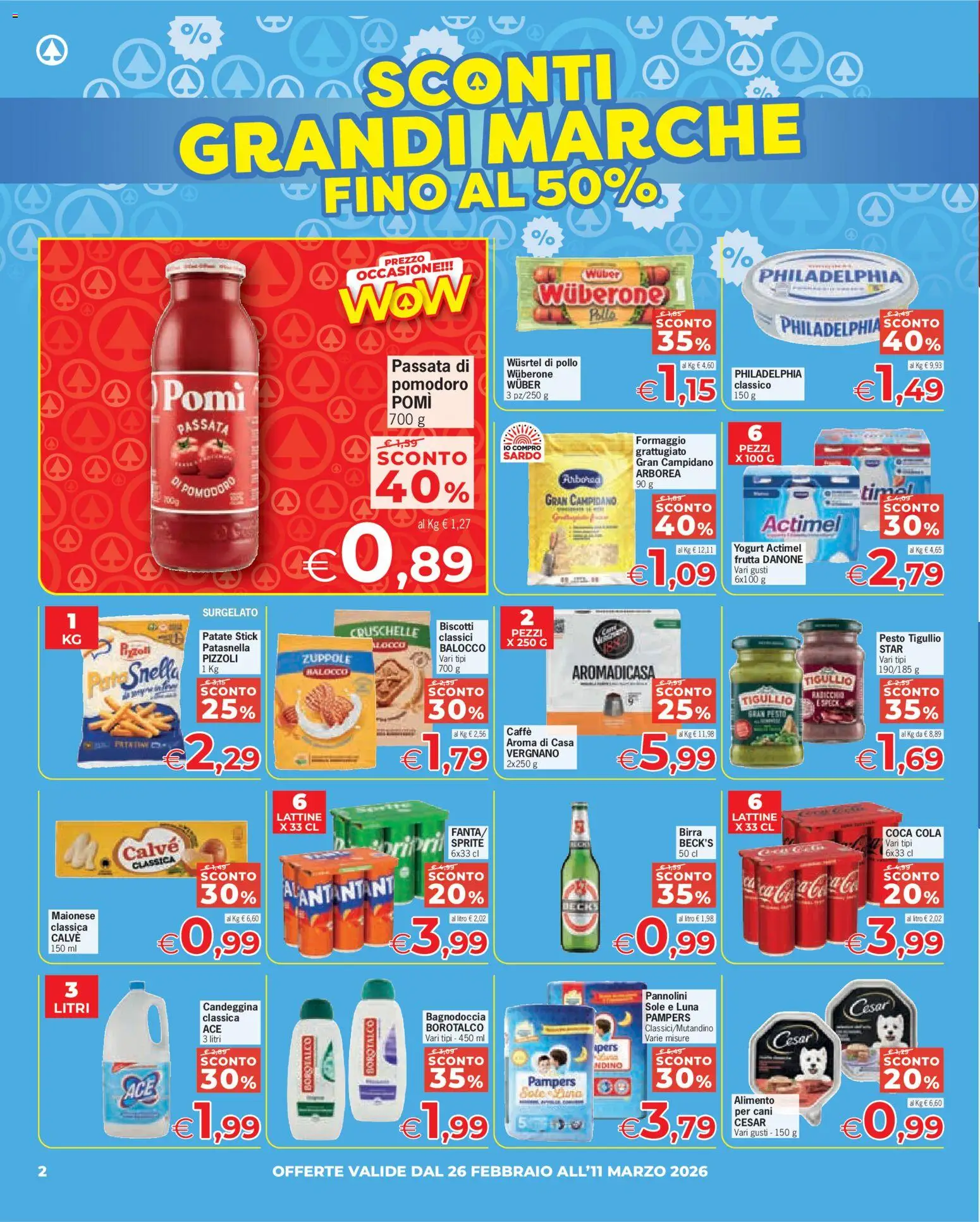 Volantino Despar del 26.02.2026 | Pagina: 2
