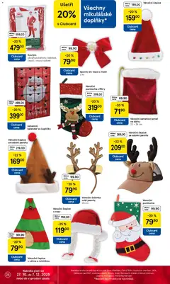 Náhled letáku Vánoční čelenka sobí parohy, 35 cm od 29.10.2025 | Strana: 26