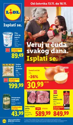 Lidl katalog - pregled Lidl kataloga - važi od 13.11.2025