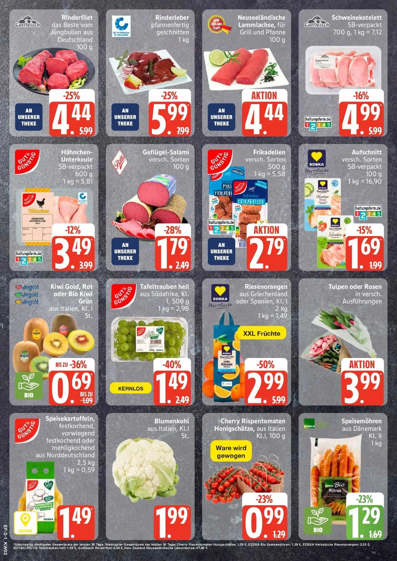 Edeka prospekt Hamburg	 – gültig ab 11.01.2026 | Seite: 2 | Produkte: Grill, Hahnchen, Mohren, Blumenkohl
