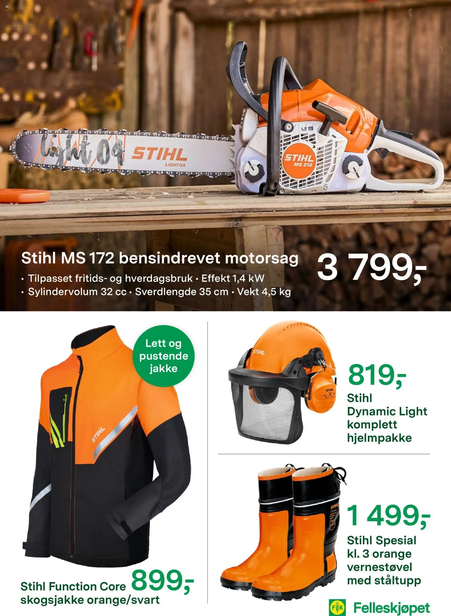 {H1} | Side: 3 | Produkter: Jakke, Motorsag, Vekt, Суміш дитяча