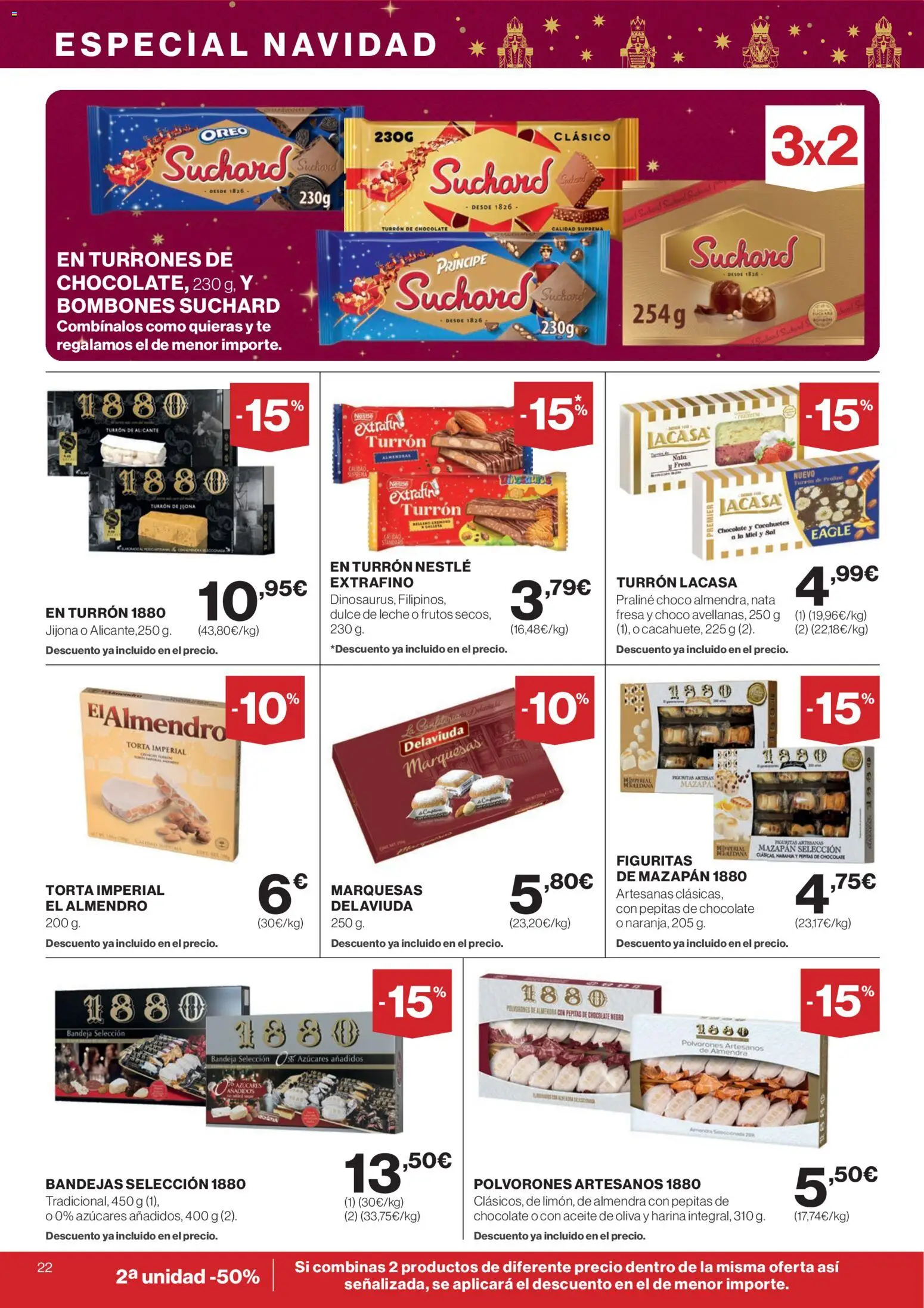 Supercor folleto │ válido desde el 18.12.2025 | Página: 22 | Productos: Aceite, Chocolate, Té, Bandeja