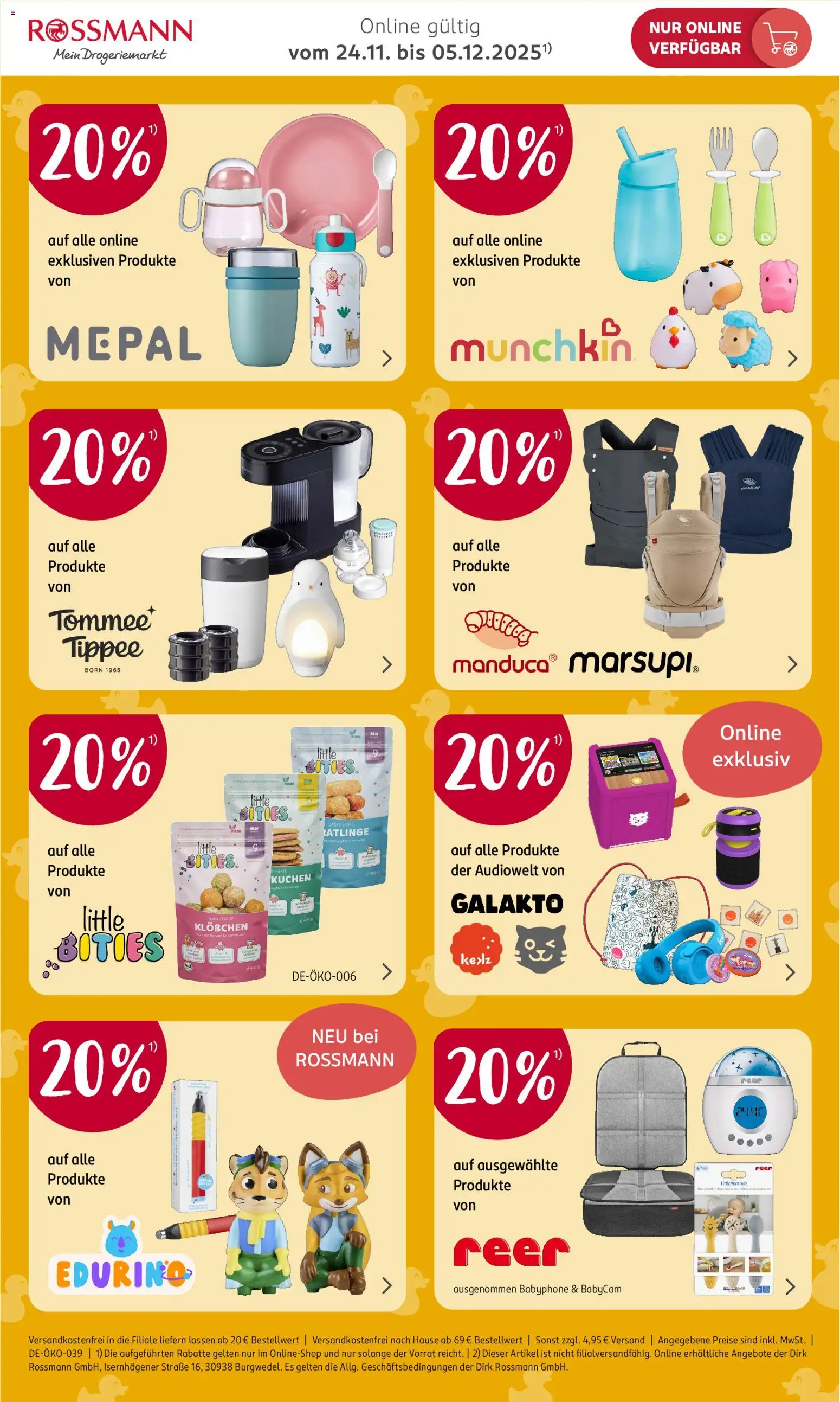 Rossmann Onlineprospekt – gültig ab 24.11.2025 | Seite: 5 | Produkte: Kuchen