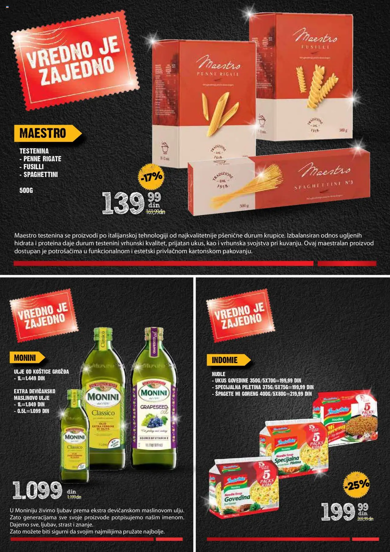 Roda katalog - važi od 21.08.2025 | Strana: 8 | Proizvode: Govedina, Testenina, Ulje, Maslinovo ulje
