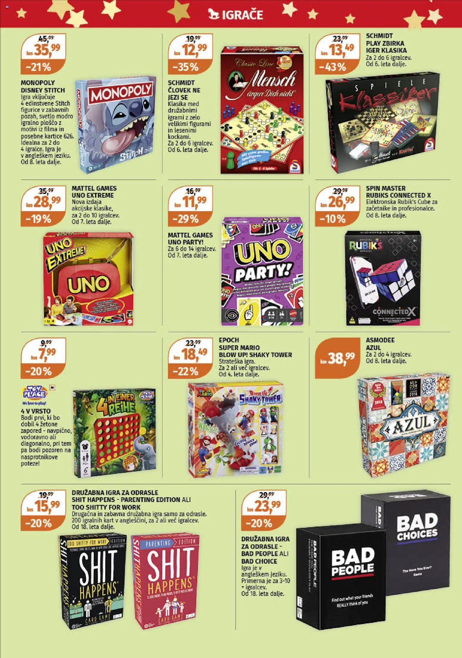 Novi Müller katalog ponudbe – veljaven od 15.12.2025 | Stran: 6 | Izdelki: Igra