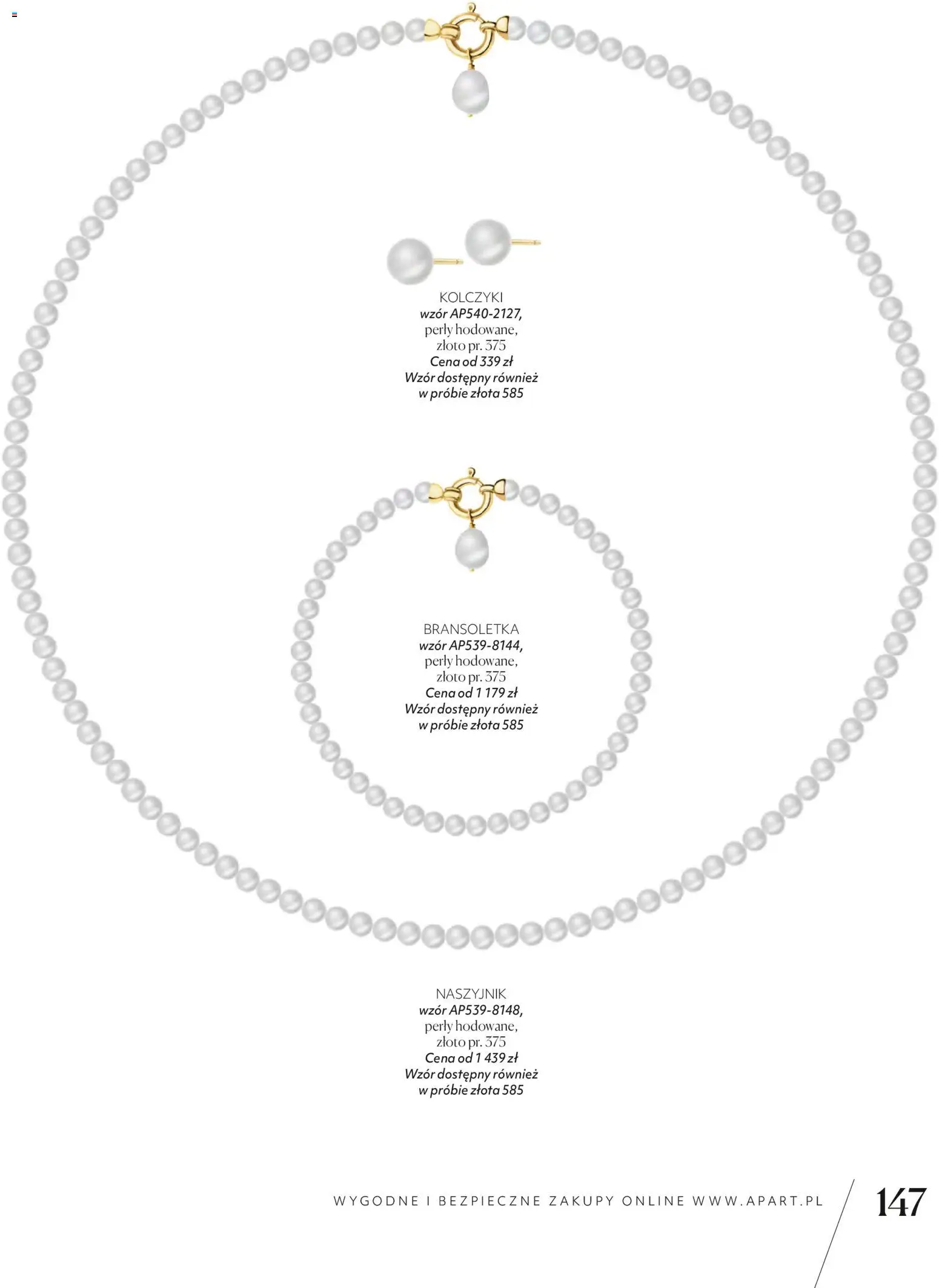 Apart promocje od 04.11.2025 | Strona: 149 | Produkty: Naszyjnik, Bransoletka