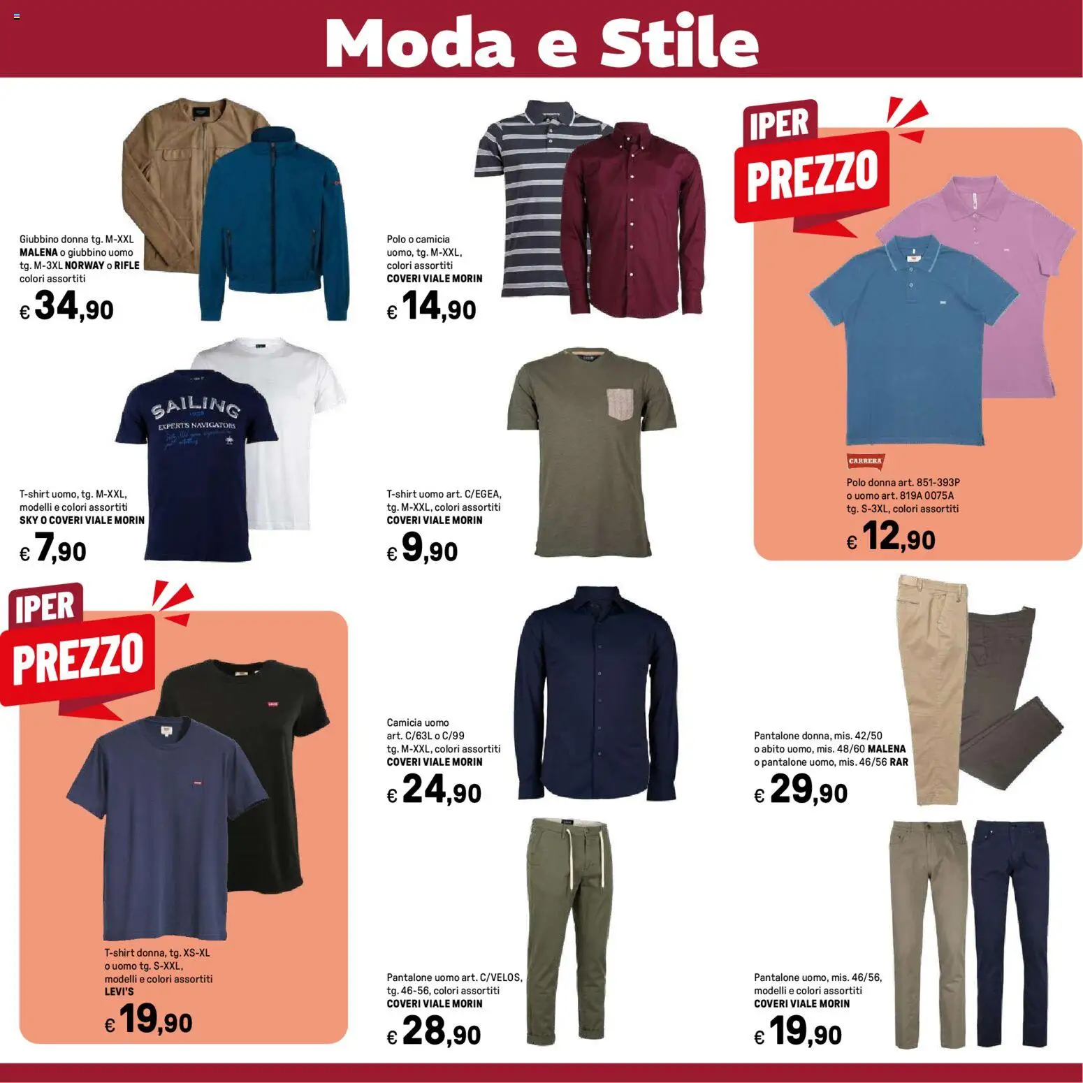 Volantino Iper del 19.03.2026 | Pagina: 37 | Prodotti: Camicia, Abito, Polo