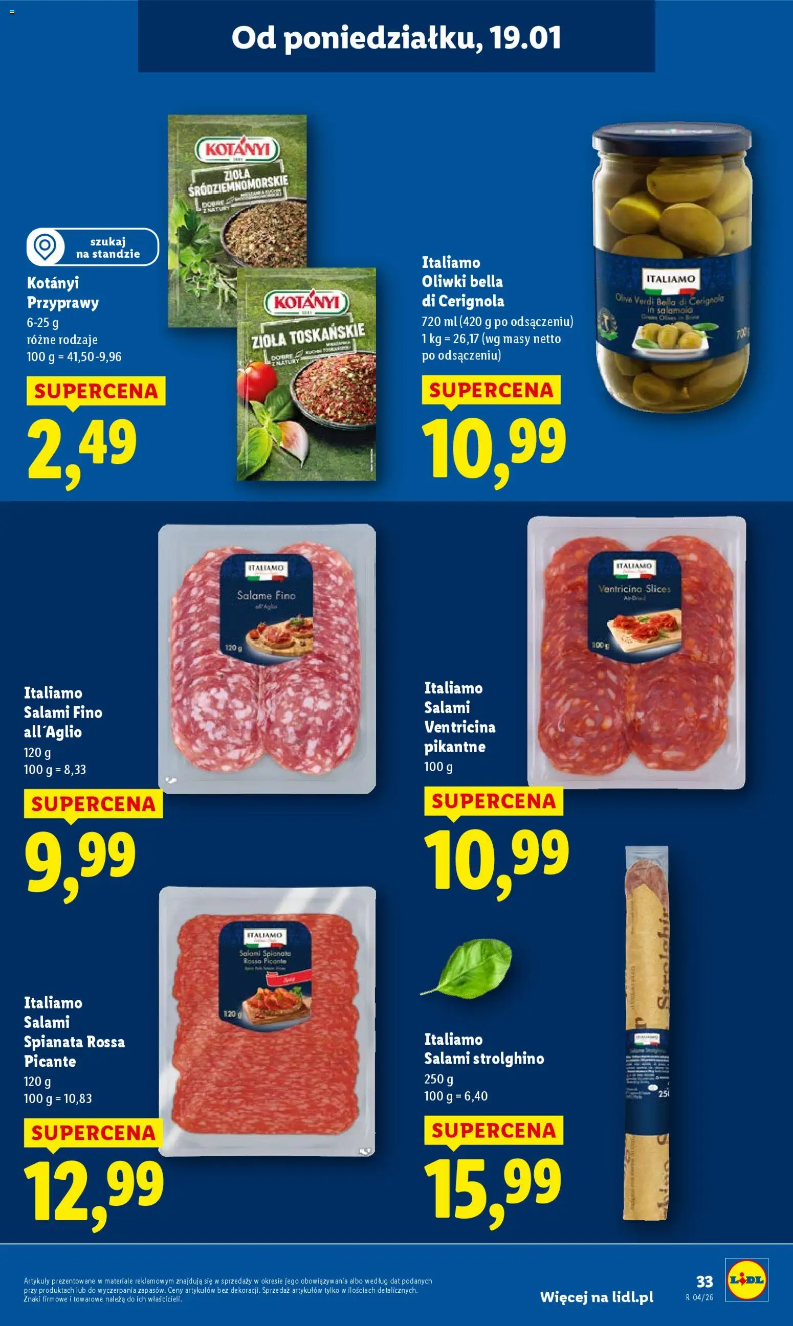 Lidl Gazetka od 19.01.2026 | Strona: 33
