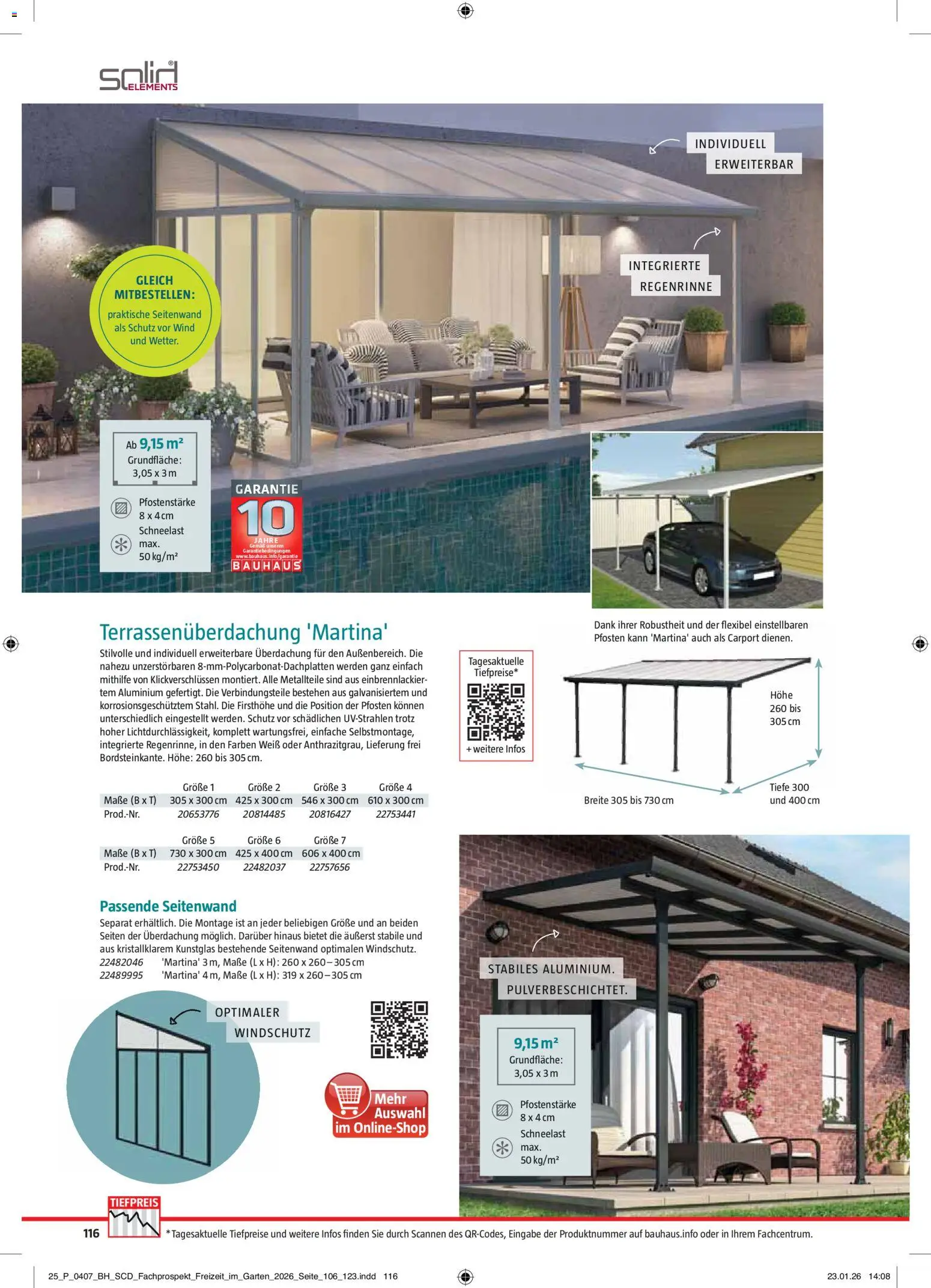 Bauhaus Freizeit im Garten gültig ab 01.05.2026 | Seite: 116