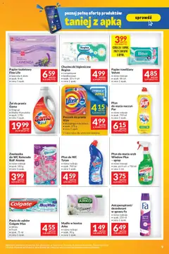 Makro Gazetka - Mega oferty dla Twojego Sklepu od 22.07.2025 | Strona: 9 | Produkty: Płyn do mycia szyb, Papier toaletowy, Mydło, Pasta do zębów