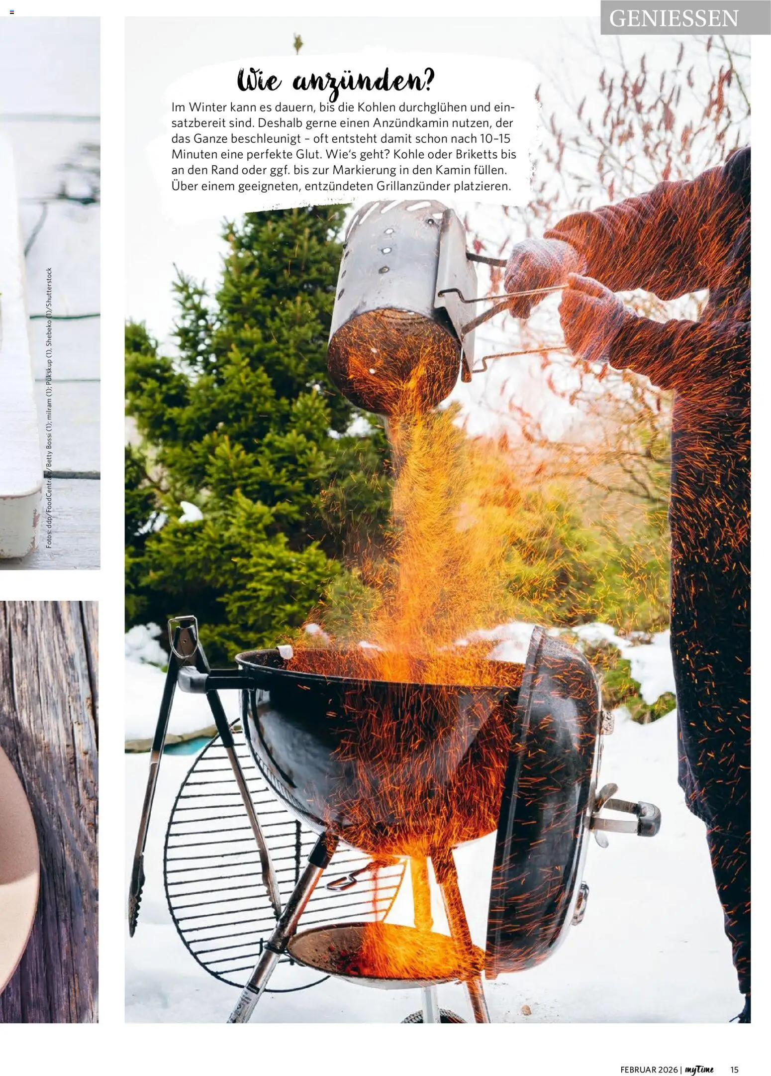 Famila Nordwest myTime Februar 2026 – gültig ab 01.02.2026 | Seite: 15 | Produkte: Kamin, Milram
