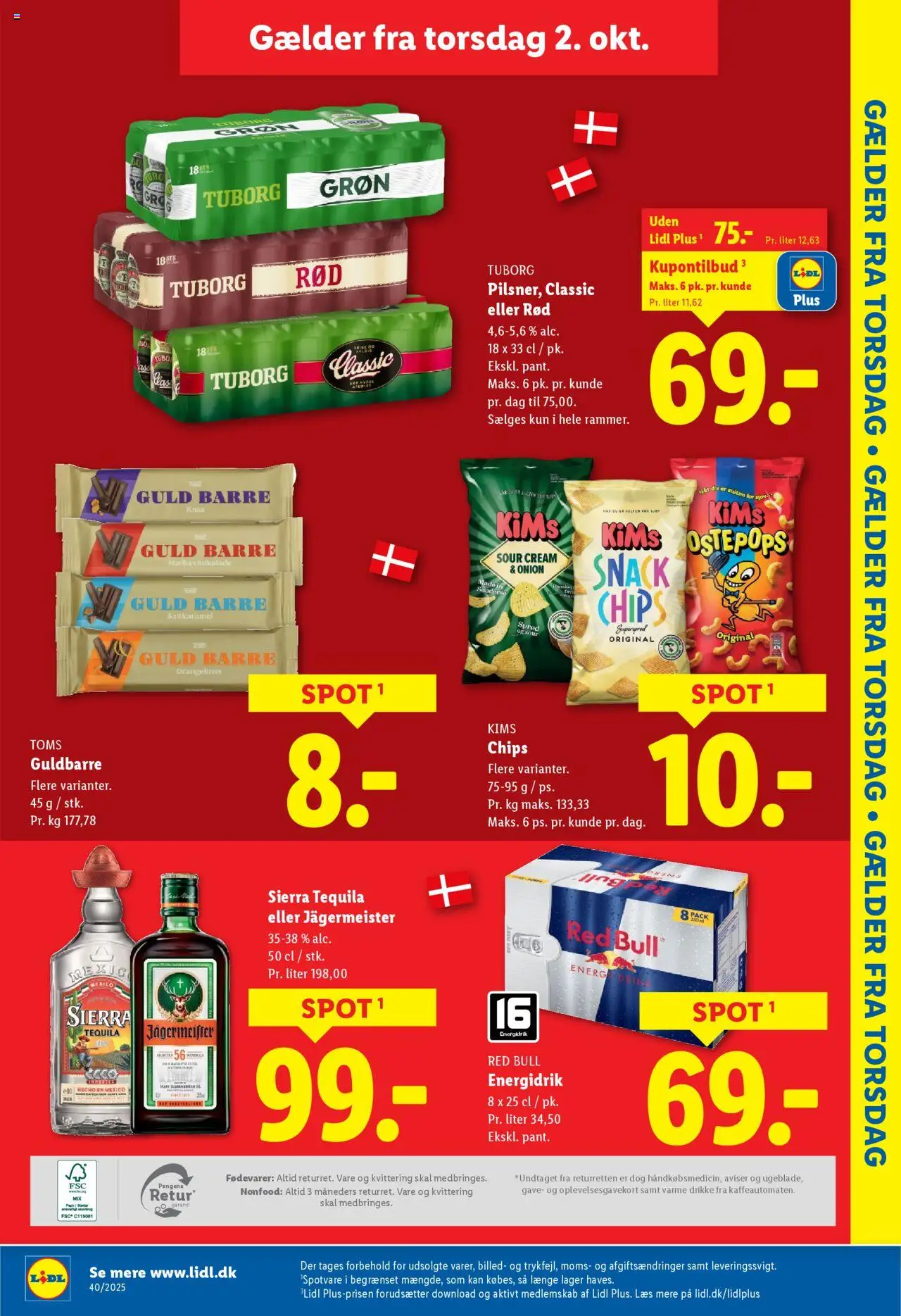 Lidl tilbudsavis – gyldig fra 28.09.2025 | Side: 35 | Produkter: Chips, Søm