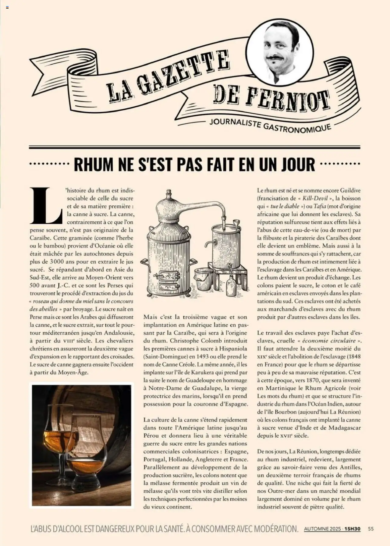  | Page: 55 | Produits: Coton, Miel, Sucre de canne, Rhum
