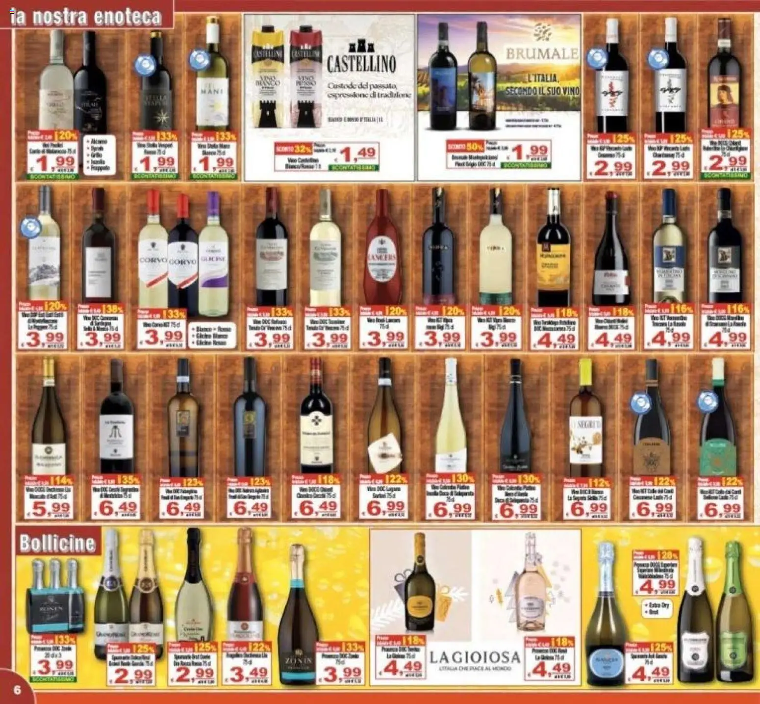 Volantino CTS del 06.12.2025 | Pagina: 6 | Prodotti: Vino, Enoteca