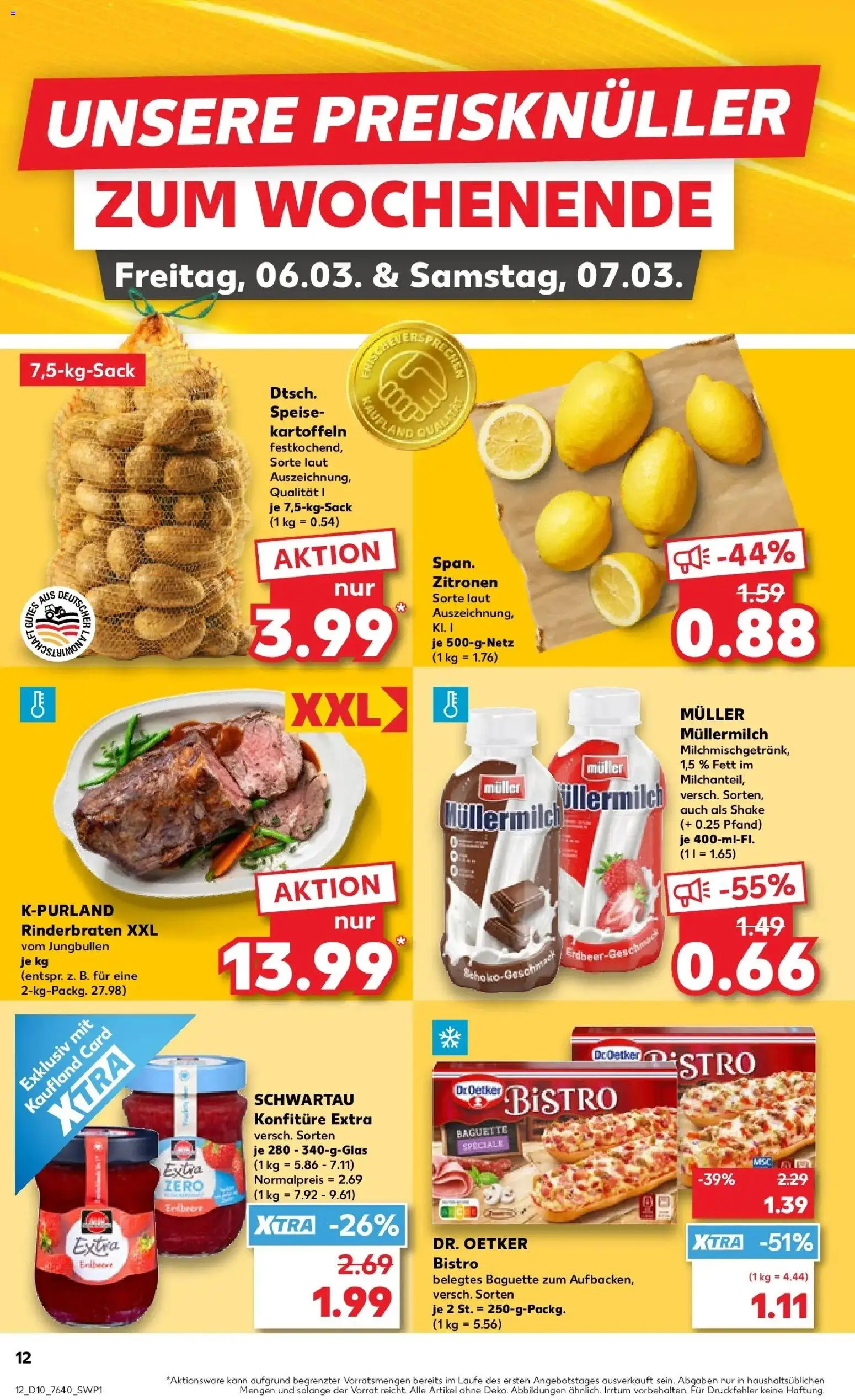 Kaufland Prospekt Herten	 – gültig ab 02.03.2026 | Seite: 24 | Produkte: Rinderbraten, Baguette, Kartoffeln, Zitronen