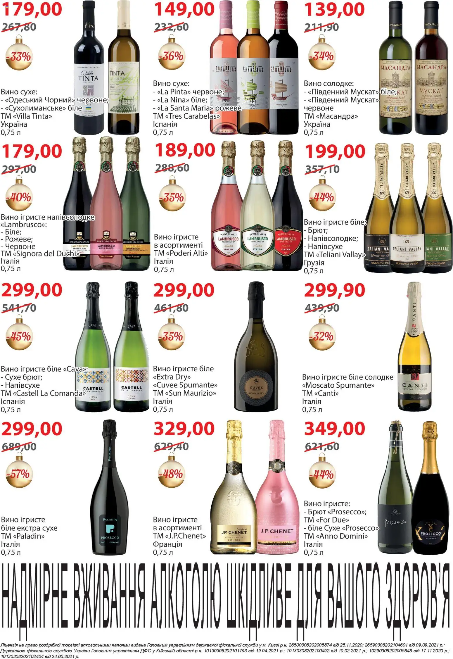 Мегамаркет Kаталог - дійснийкції з 02.12.2025 | Сторінка: 20 | Товари: Вино