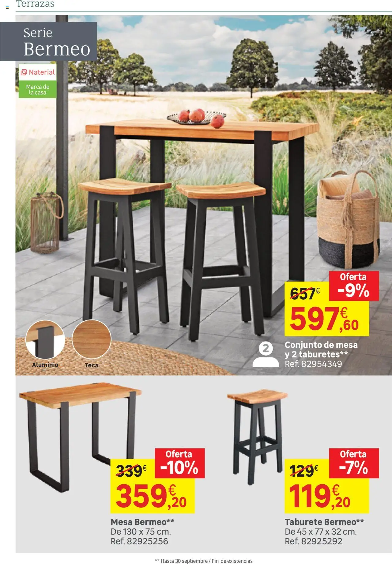 Leroy Merlin catálogo │ válido desde el 25.03.2025 | Página: 16 | Productos: Taburete, Mesa