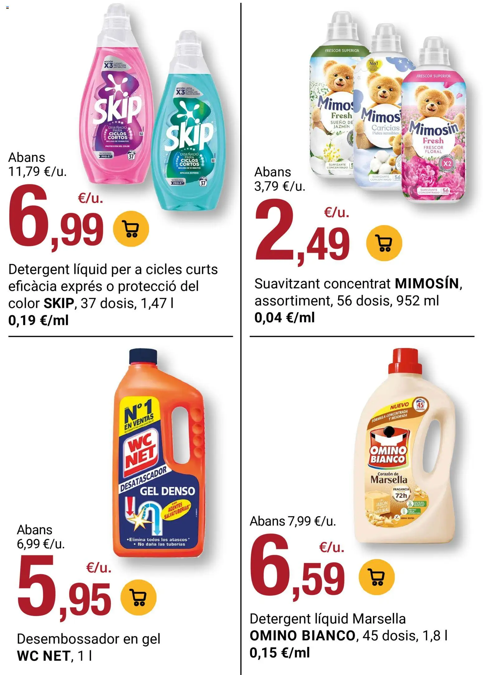 Bonpreu folleto │ válido desde el 03.03.2026 | Página: 85 | Productos: Fragancia, Jabón, Suavizante