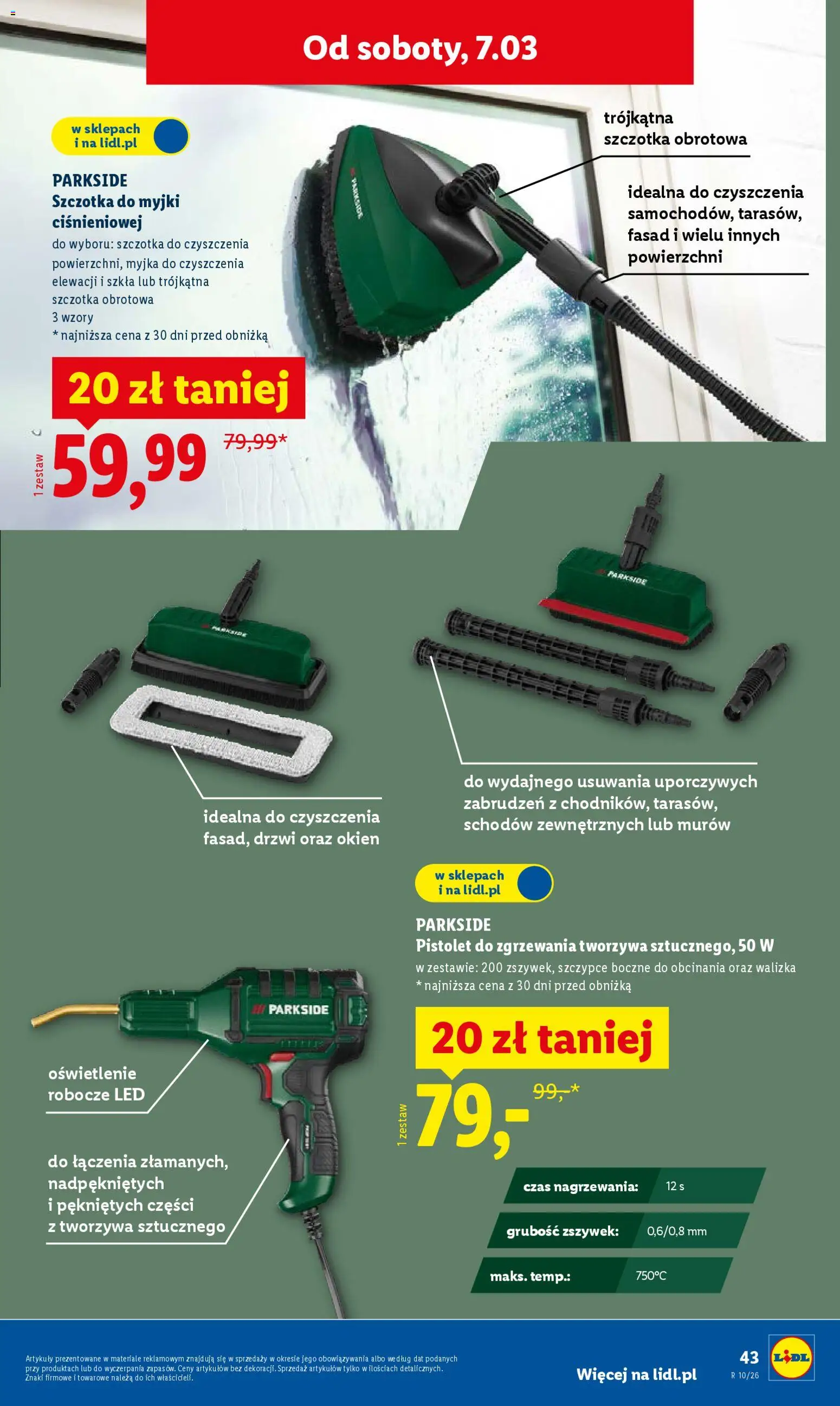 Lidl Polsko katalog od 02.03.2026 | Strana: 49 | Produkty: Parkside, LED