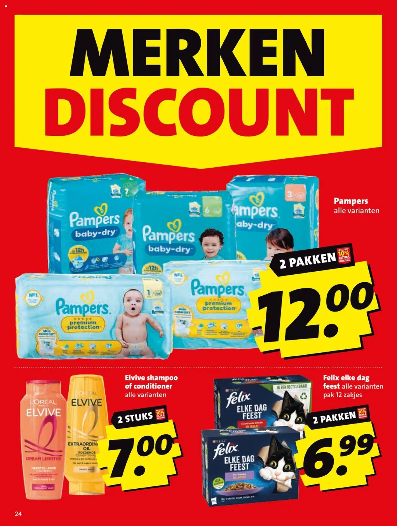 {H1} | Pagina: 24 | Producten: Zalm, Pampers, Shampoo, Conditioner