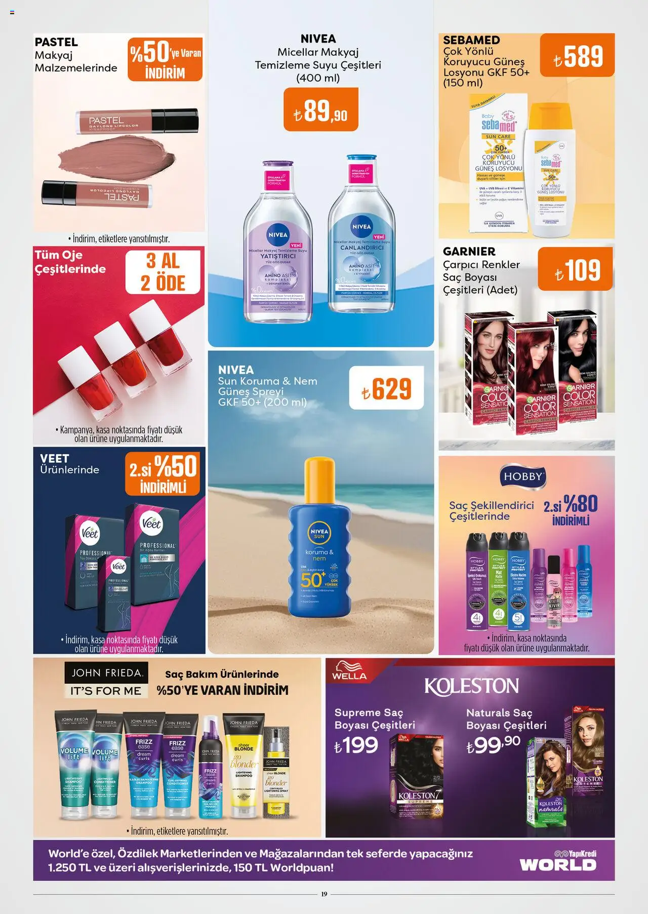 Özdilek Katalog - 20.05.2025 tarihinden itibaren geçerlidir | Sayfa: 19 | Ürünler: Oje, Parfüm, Makyaj, Kasa