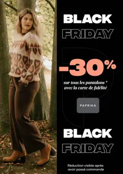 Paprika - Black Friday  - Voorbeeld van een folder van Paprika, geldig van 21.11.2025