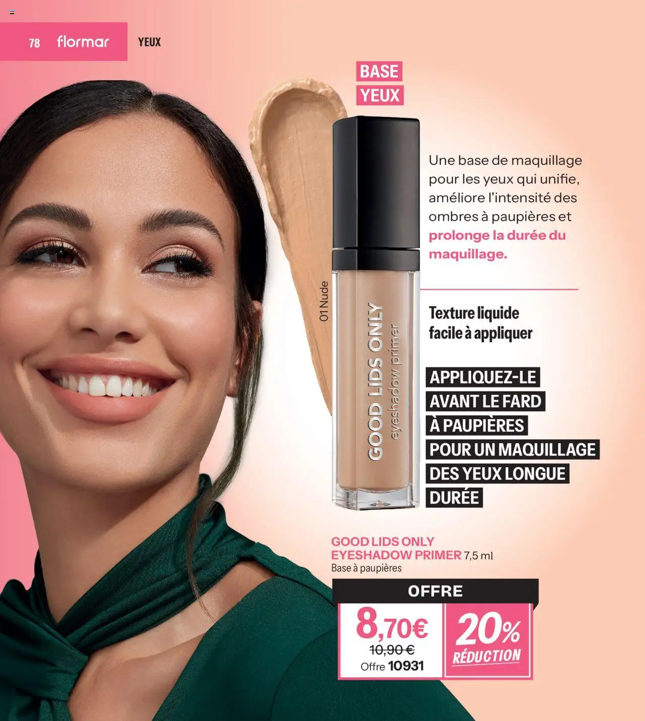 {H1} | Page: 78 | Produits: Base, Maquillage, Fard à paupières