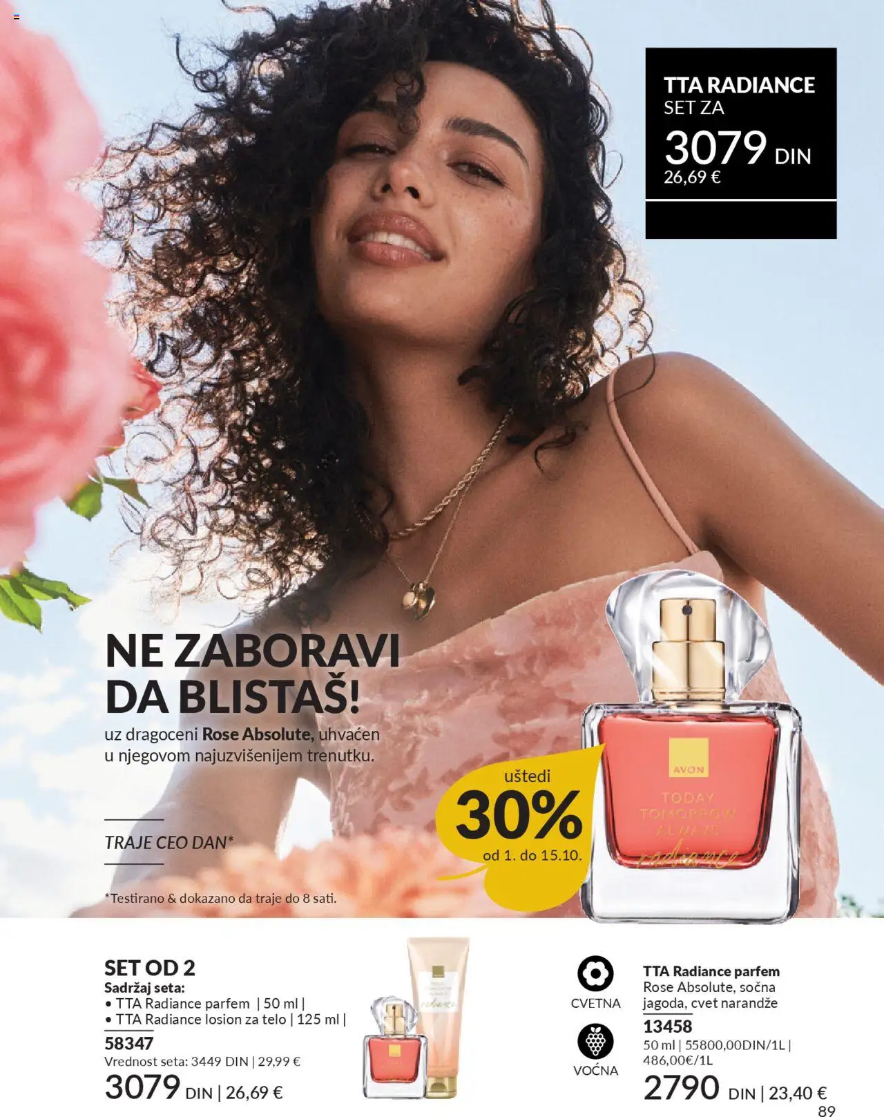 AVON katalog - važi od 01.10.2025 | Strana: 89 | Proizvode: Parfem, Narandže