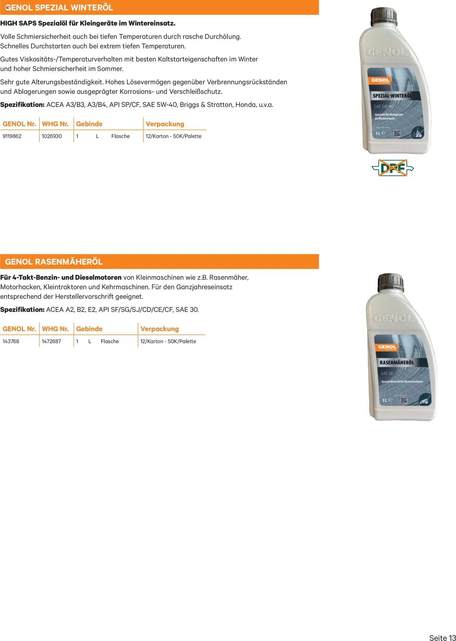 Lagerhaus Genol - Produkt- übersicht gültig ab 03.12.2025 | Seite: 13