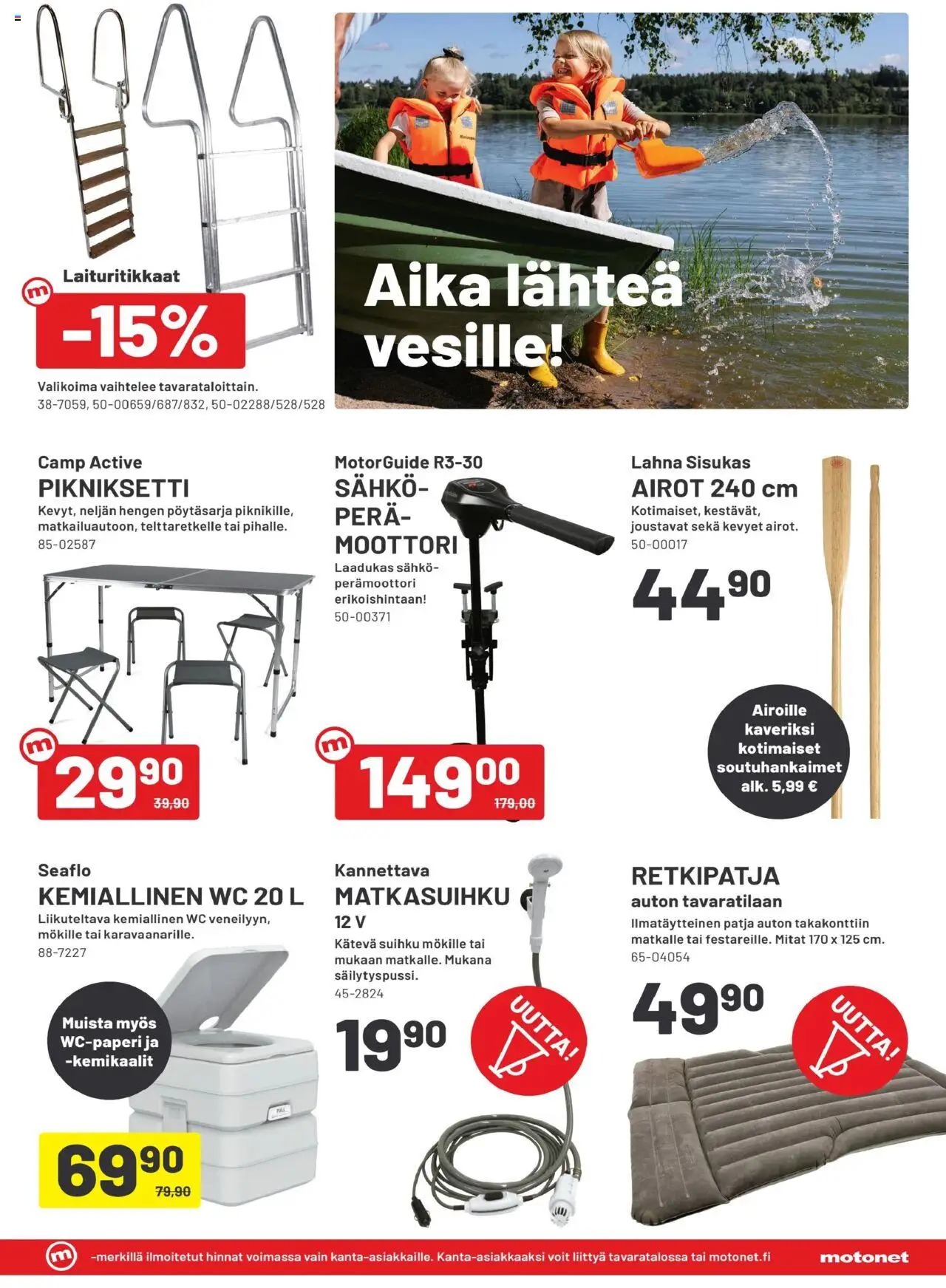  | Sivu: 3 | Tuotteet: Patja, WC, Suihku