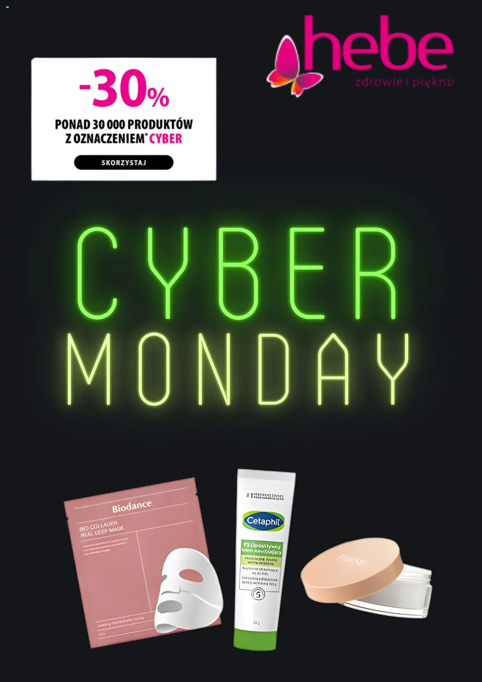 Hebe Gazetka - Cyber Monday od 01.12.2025 | Strona: 1