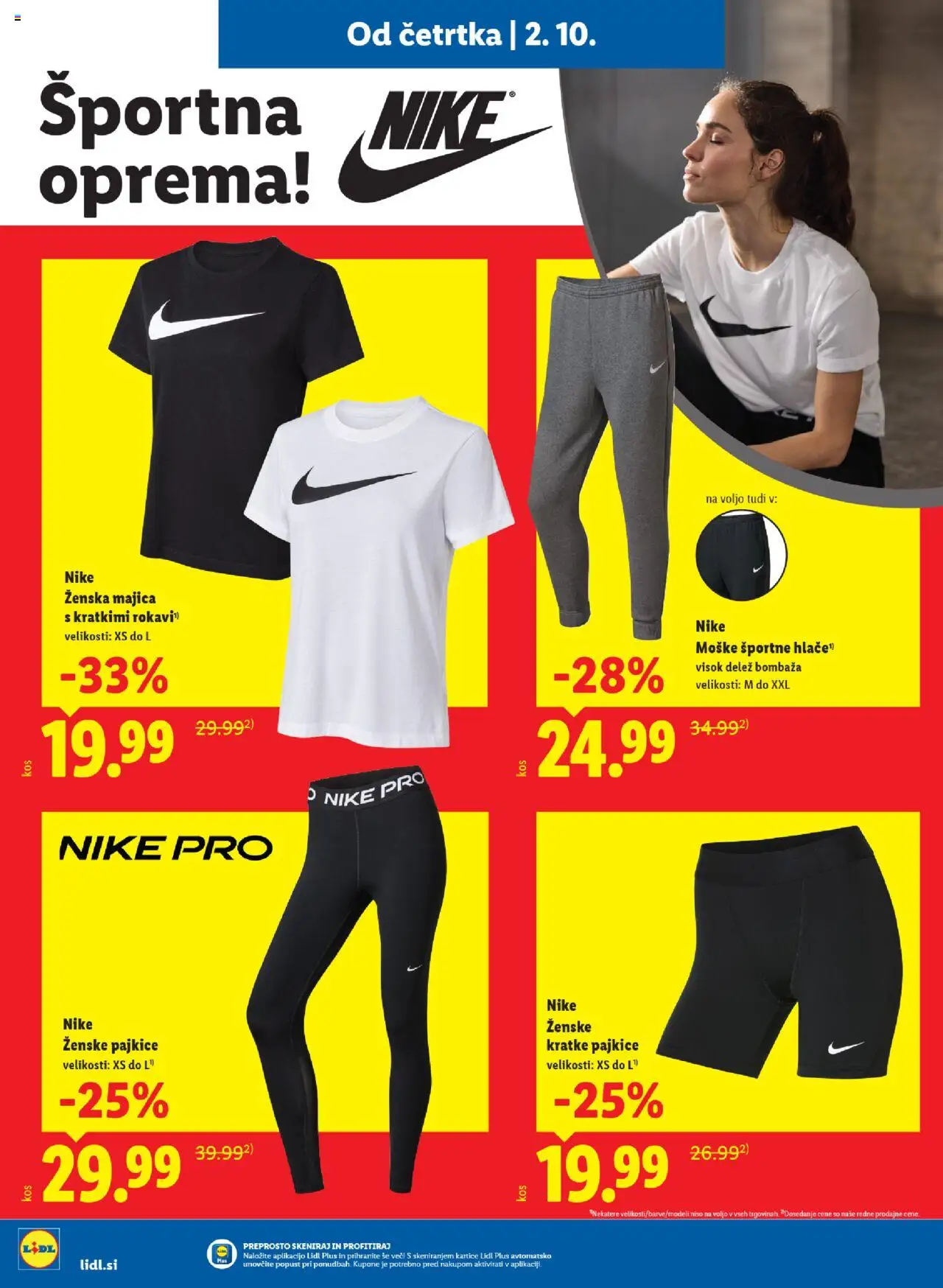 Novi Lidl katalog ponudbe – veljaven od 02.10.2025 | Stran: 32 | Izdelki: Pajkice, Majica