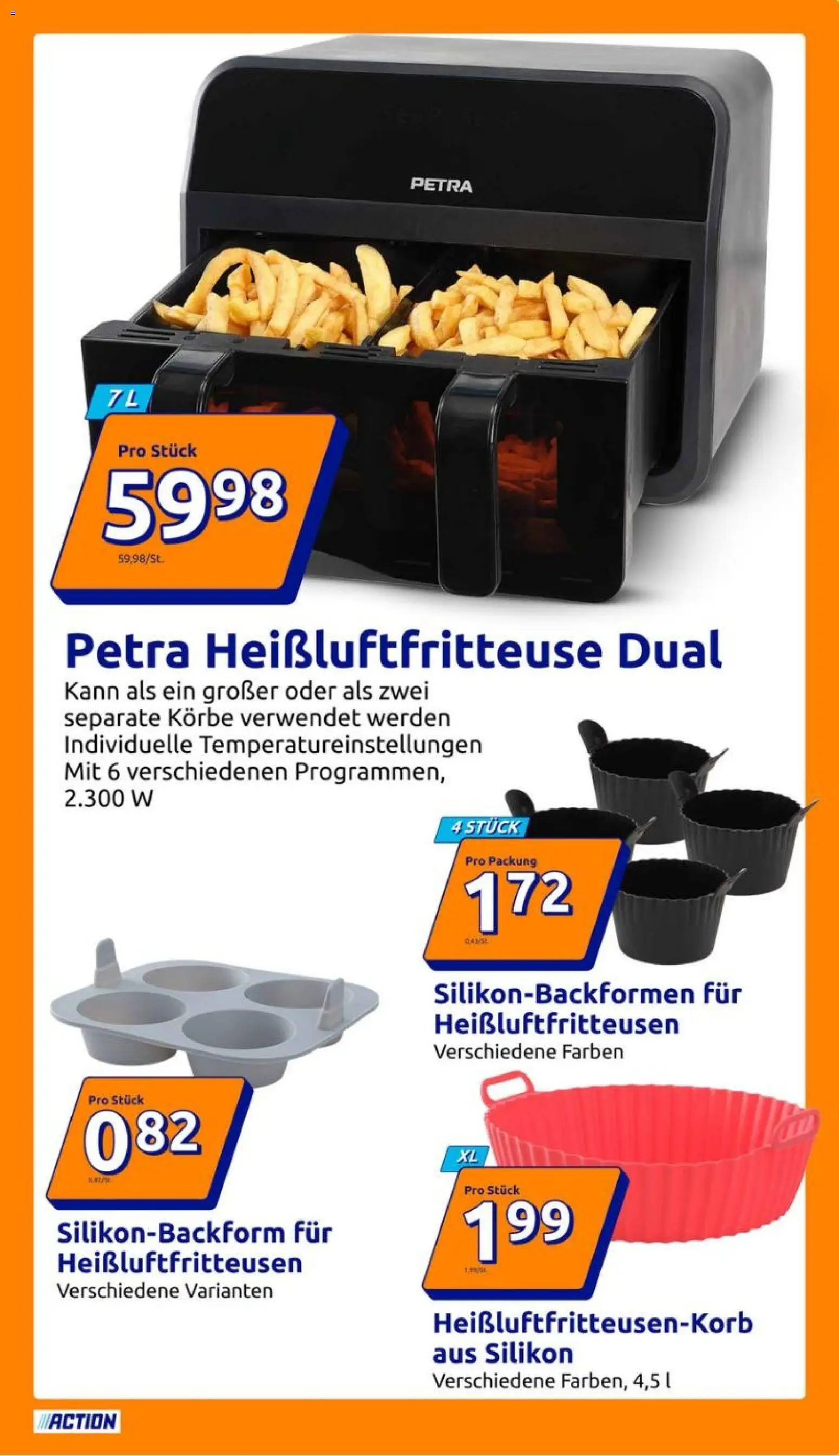 Action Prospekt – gültig ab 10.12.2025 | Seite: 9 | Produkte: Heißluftfritteuse